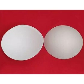 تصویر کاپ سینه اسفنجی سایز L رنگ سفید 