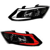 تصویر چراغ جلو اسپرت کوییک کروز مدل VORSE مولتی کالر (ریموت دار) بدون موتور دو عددی 