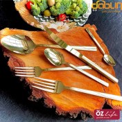 تصویر سرویس قاشق و چنگال اوزلایف ۳۶ پارچه استیل ۶ نفره 