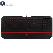 تصویر کیبورد گیمینگ ام اس آی مدل دی اس 4100 INTERCEPTOR DS4100 Gaming Keyboard