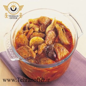 تصویر قابلمه درب دار پیرکس فرانسه 1.5 لیتر -108 