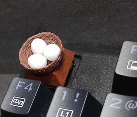 تصویر دکمه کیبورد مکانیکال کیکپ مدل لونه کبوتر pigeon nest mechanical keycap