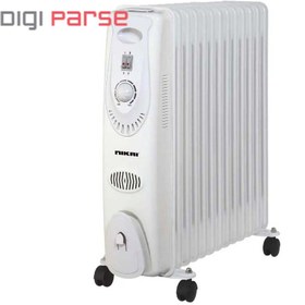 تصویر شوفاژ برقی نیکای مدل NOH838A Nikay electric heater model NOH838A