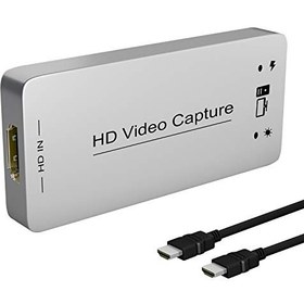 تصویر HDMI Capture Dongle Adapter Card, HDMI to USB 3.0, Full HD 1080p 60FPS Live Streaming Game Capture Video Grabber for PS4 Xbox One 360, Drive-Free Compatible with Linux/Mac OS/ windows10/7/xp, DIGITNOW 