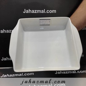 تصویر لازانیا خوری دو نفره هتلی سفید چینی تقدیس 