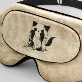 تصویر طرح گربه کد249 برای چشم بند کورال Cat Design for Coral249 Sleep Mask