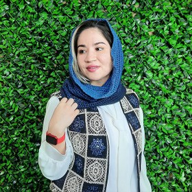 تصویر شال رینگی قلاب بافی 