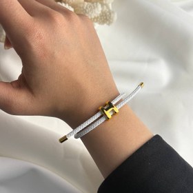 تصویر دستبند هرمس - مشکی Hermès Bracelet