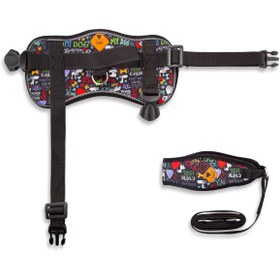 تصویر قلاده کمری سگ تادو کد K10 