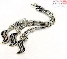 تصویر کرکوش نقره ظریف زیبا کد 62792 