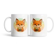 تصویر ماگ روباه بامزه کد M23 