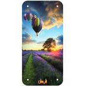 تصویر رادیاتور برقی شیشه ای تاپ سان 60*130 کد D912 ساده 