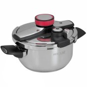 تصویر زودپز مکسی ظرفیت ۶ لیتر با بدنه استیل ضد زنگ 