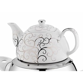 تصویر کتری و قوری 4 لیتری فورته Forte Kettle and Teapot set _4 Litter