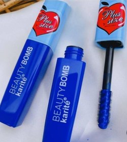 تصویر ریمل رنگی کاریته beauty bomb Karite beauty bomb colored mascara