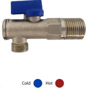 تصویر شیر پیسوار 3/8 * 2 فیلتردار ریابی riabi-angle-valve-filter-1.2-3.8inch-cold