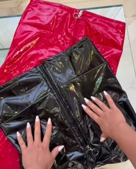 تصویر لگ زنانه لاتکس کد ۰۲۲ پشت زیپ دار 