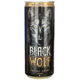 تصویر نوشابه انرژی زا بلک ولف BLACK WOlF نوشیدنی ورزشی و انرژی زا بلک ولف انرژی زا 250