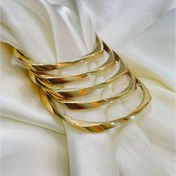 تصویر النگو اپل کاملا کپی طلا اصل ابکاری فول 