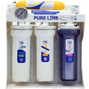 تصویر دستگاه تصفیه آب ۶ مرحله ای Pure line