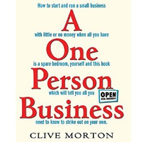 تصویر دانلود کتاب A One Person Business: How To Start A Small Business 
