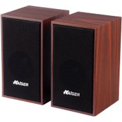 تصویر اسپیکر دسکتاپ کایزر مدل KAISER KS-60 KAISER SPEAKERS WITH AC POWER KS-60