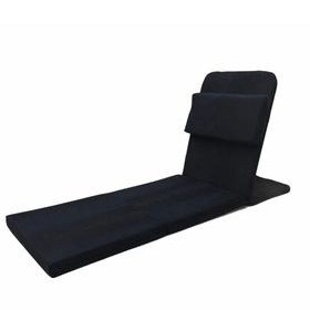 تصویر بلوک یوگا مشکی صندلی مراقبه با کوسن دوگانه REMEGE 