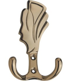 تصویر رخت آویز ( جالباسی ) دیواری مدل فلورا آیلین - طلایی 