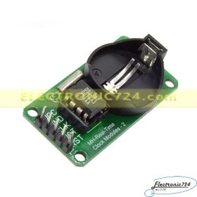 تصویر ماژول ساعت دقیق DS1302 DS1302 precision clock module