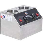 تصویر وارمر سس استیل EHC مدل دو خانه 