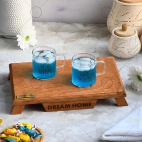 تصویر سینی رایزر چوبی 