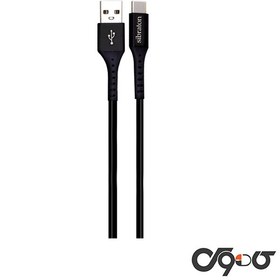 تصویر کابل تایپ سی سیبراتون مدل S325C به طول 2 متر - سفید CABLE TYPE C SIBRATON S325C 2M