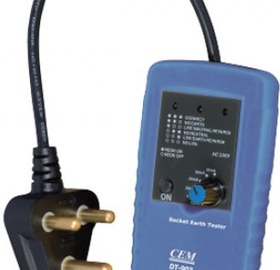 تصویر تستر محافظ جان CEM مدل DT903 