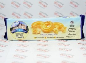 تصویر بیسکوئیت کره ای وایت کستل White Castle مدل Butter Cookies 