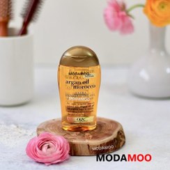 تصویر روغن آرگان او جی ایکس مدل Extra حجم 100 میلی لیتر 