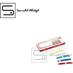 تصویر deli / گیره پوشه / پلاستیکی / رنگی / 5548 