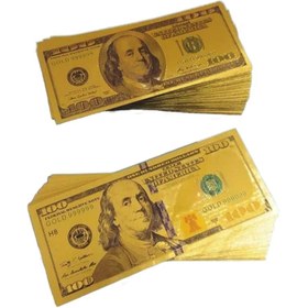 تصویر انواع اسکناس طلایی 