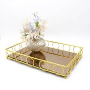 تصویر سینی کف آینه ای مدل ونوس 