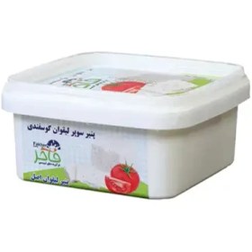 تصویر پنیر سفید لیقوان گوسفندی فاخر لبن حجم 200 گرم White cheese with lamb lamb, 200 grams