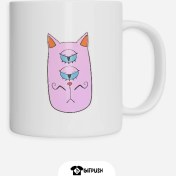 تصویر ماگ پیشی فضایی 