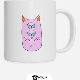 تصویر ماگ پیشی فضایی 