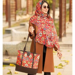 تصویر ست کیف و شال زنانه ارکیده کد 04 Orkideh Women Bag and Shawl Set Code 04