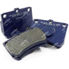 تصویر لنت جلو پراید گلد کره HONG SUNG Brake Pads HP1001 GOLD HSB Front Pride Made in Korea