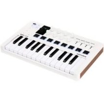 تصویر میدی کنترلر آرتوریا Arturia MiniLab 3 White Arturia MiniLab 3 Compact MIDI Keyboard and Pad Controller (White)