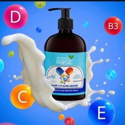 تصویر بمب ویتامینه موی داماسک رز Hair Mask Bomb
