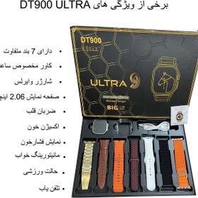 تصویر DT900 ULTRA ساعت هوشمند BIG 2.06 ا DT900 ULTRA smart watch BIG 2.06 DT900 ULTRA smart watch BIG 2.06