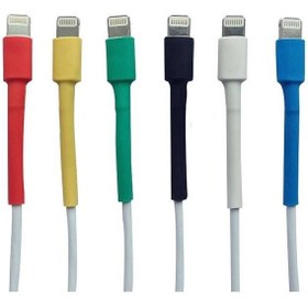 تصویر محافظ حرارتی کابل شارژ اندروید و آیفون Android and iPhone charging cable thermal protector