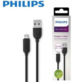 تصویر کابل USB به micro-USB اورجینال PHILIPS 