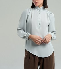 تصویر شومیز یقه ایستاده زنانه کد 701557 