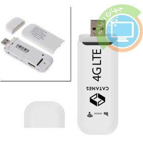 تصویر مودم USB سیم کارتی 4G LTE دارای وای فای مدل Catanes سفید مودم و روتر متفرقه | Other Brand مودم USB سیم کارتی 4G LTE دارای وای فای مدل Catanes